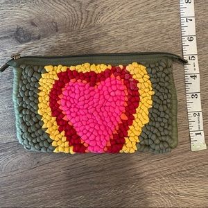 Mielie South Africa Colorful Heart Clutch!! 💕